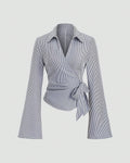 CUFF FLARE SLEEVE SHIRT