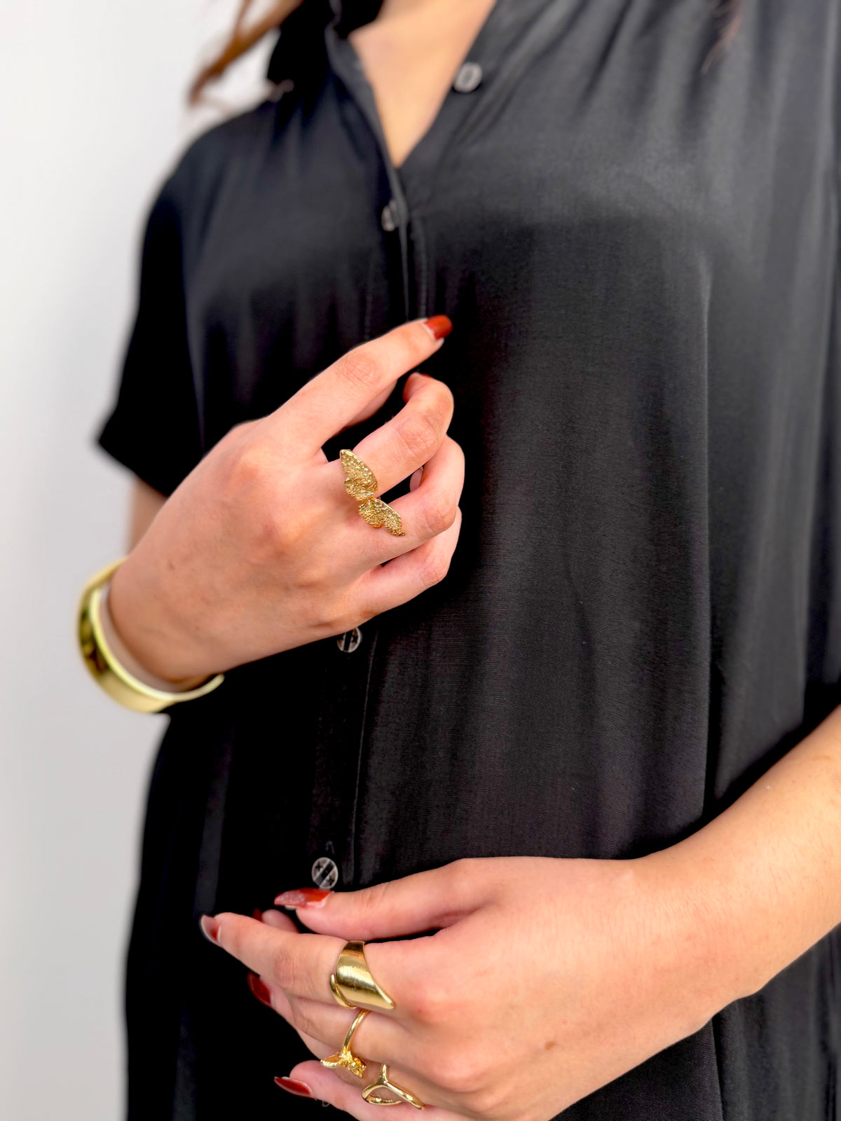 BUTTON-UP DRESS