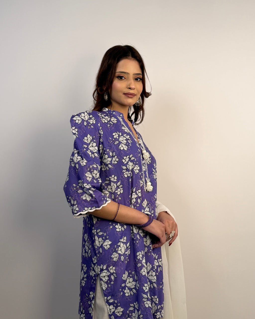 3 PIECE PRINTED SUIT