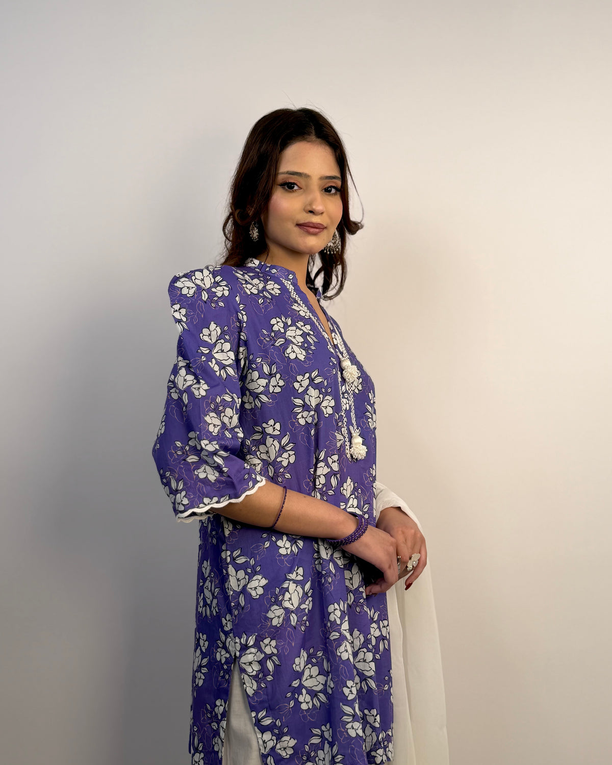 3 PIECE PRINTED SUIT