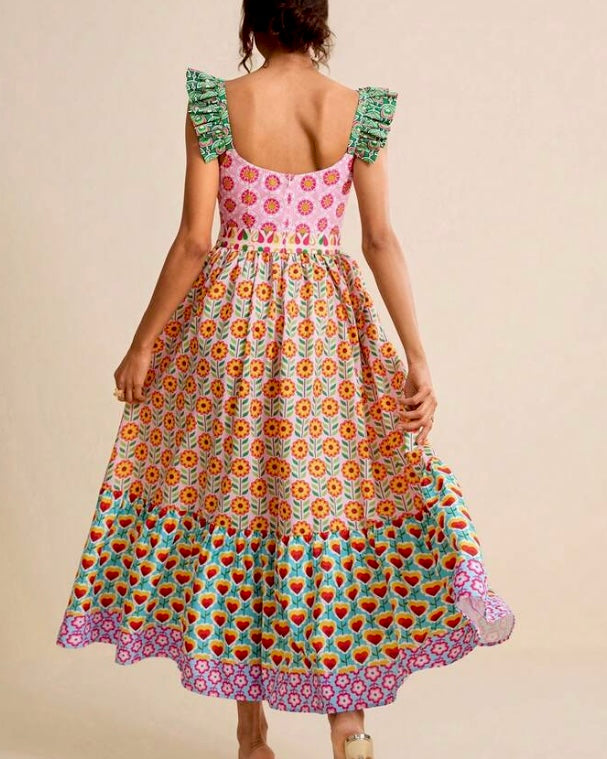 Floral Fit & Flare Dress