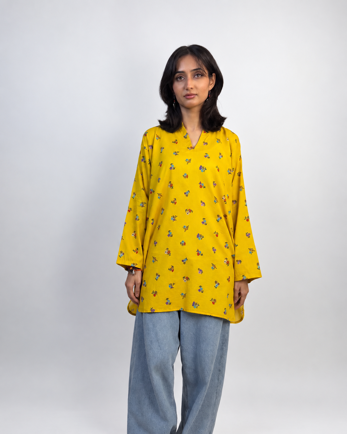 1 PIECE PRINTED KURTI