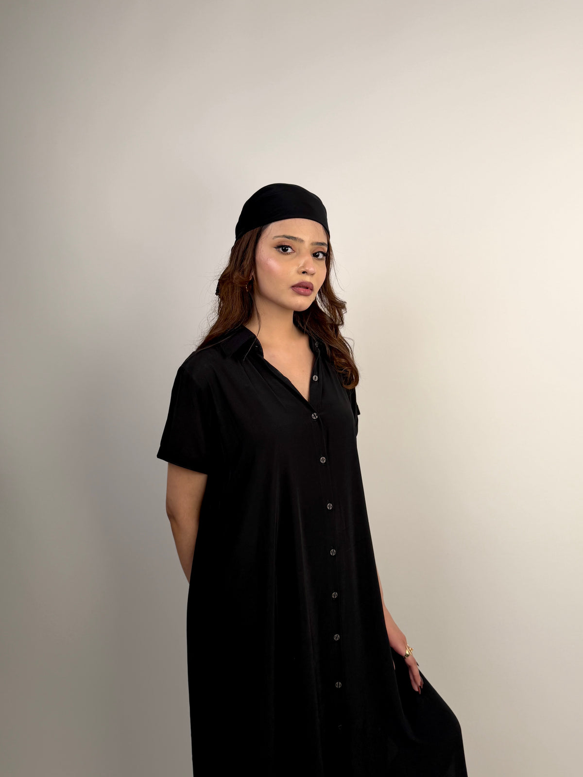 BUTTON-UP DRESS