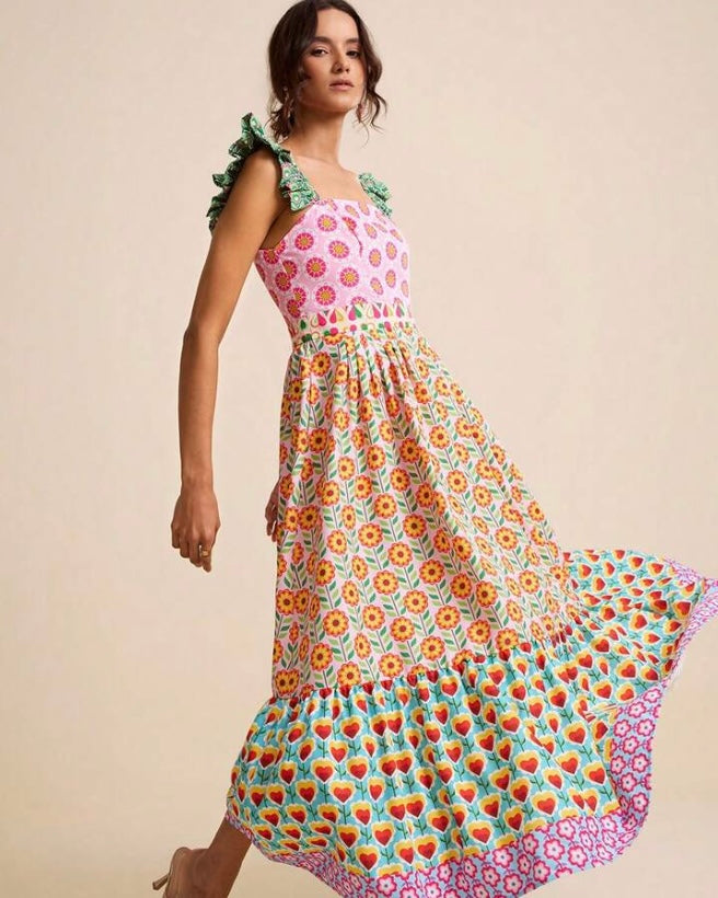 Floral Fit & Flare Dress