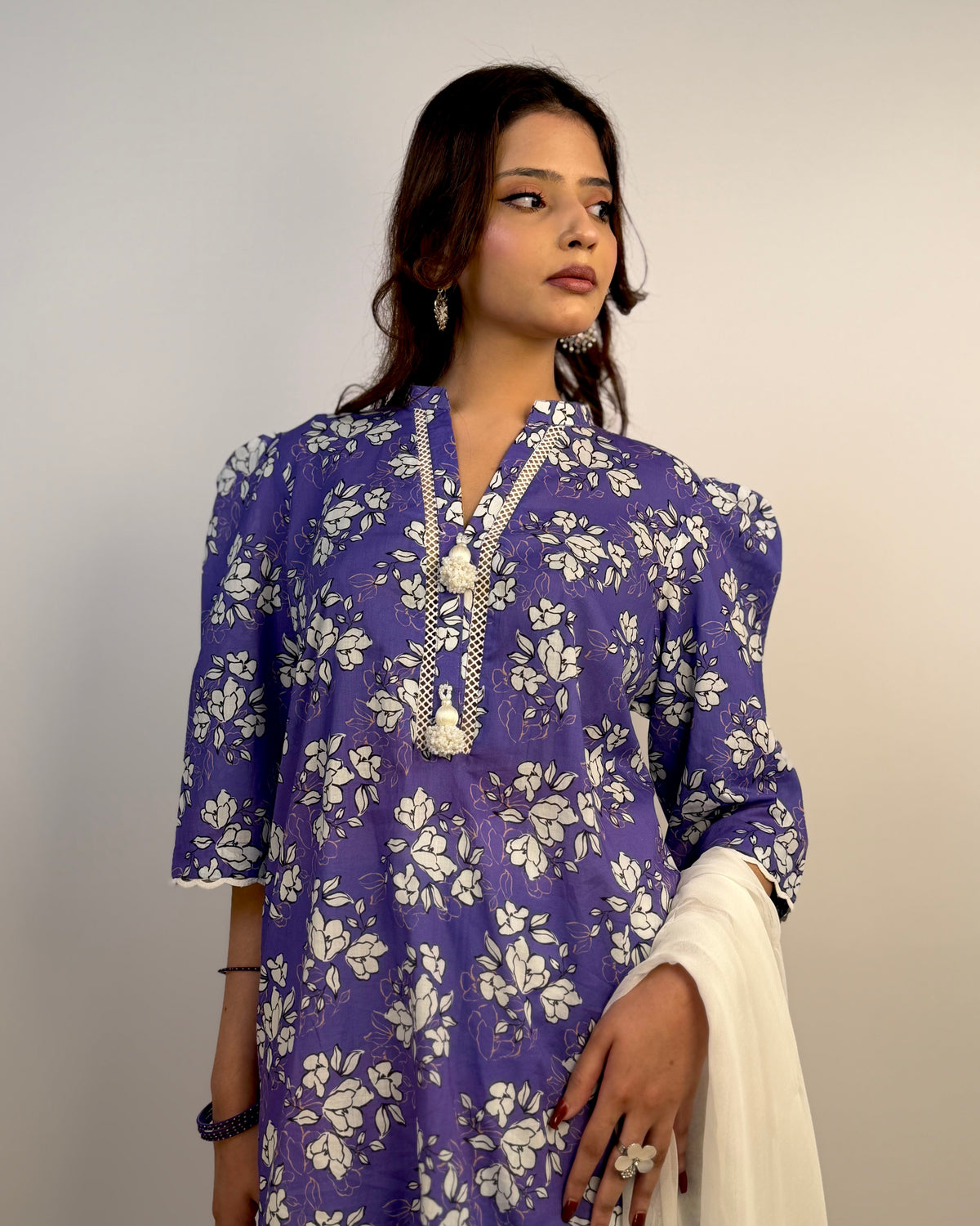 3 PIECE PRINTED SUIT