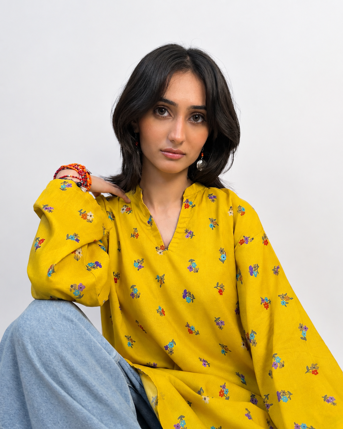 1 PIECE PRINTED KURTI