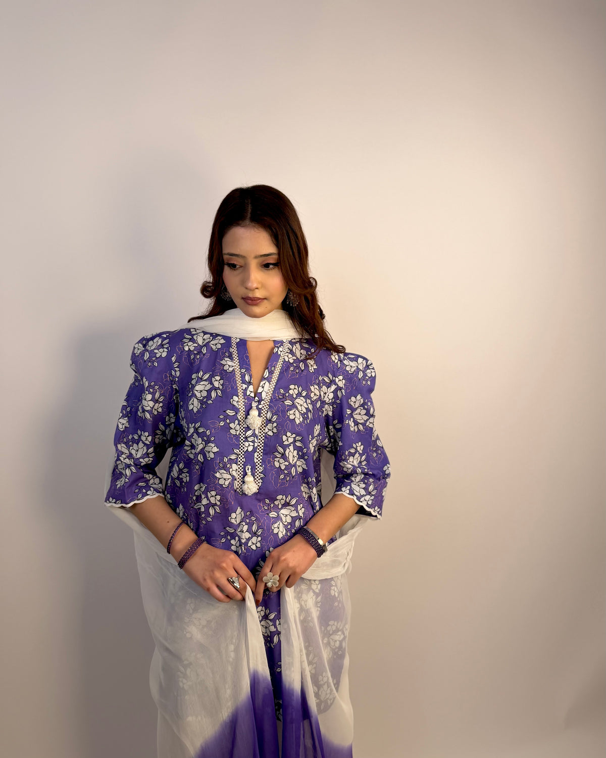3 PIECE PRINTED SUIT