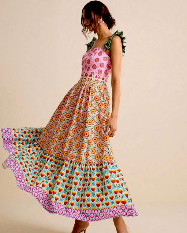 Floral Fit & Flare Dress