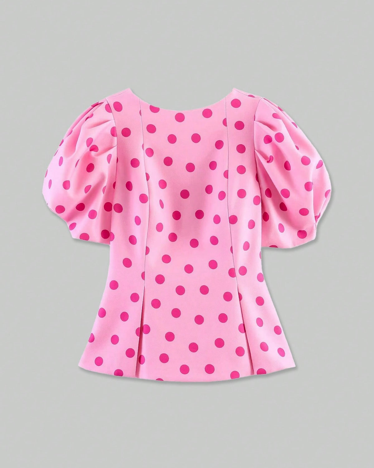 Pink Polka Dot Top