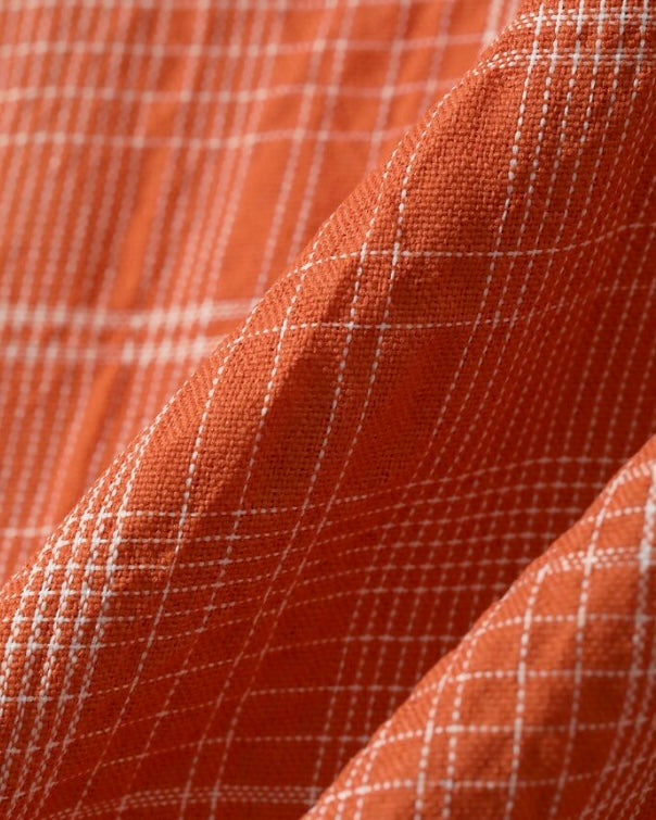 Orange Button-Down Shirt