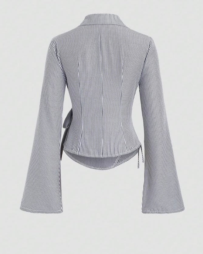 CUFF FLARE SLEEVE SHIRT