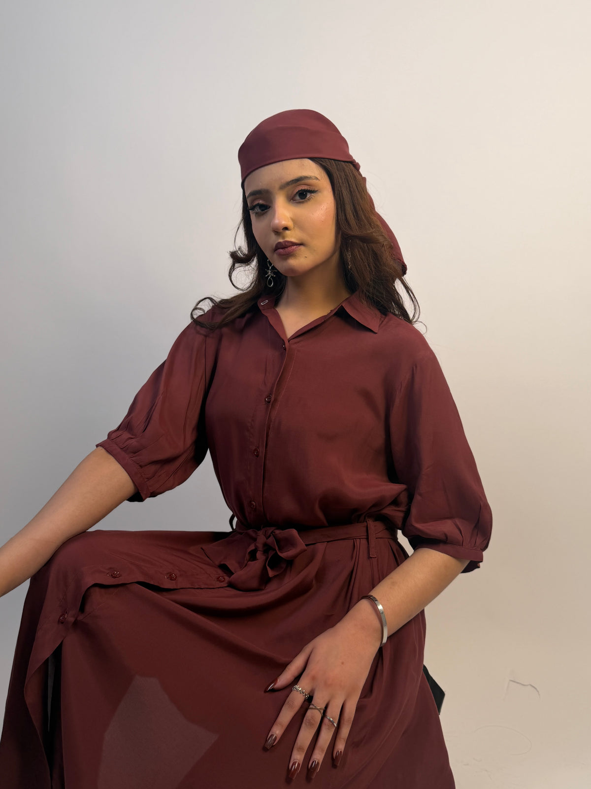 BUTTON-UP DRESS