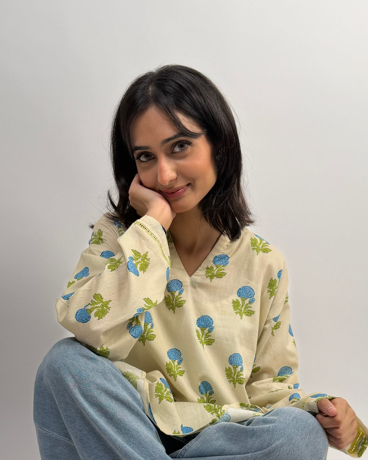 1 PIECE PRINTED KURTI
