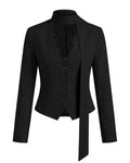 BLACK LACE BLAZER