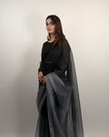 2 SHADES ORGANZA SAREE