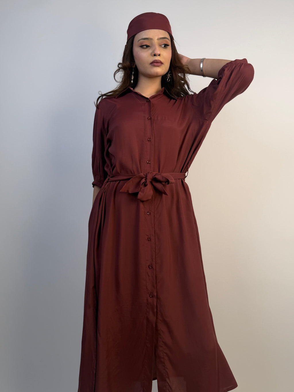 BUTTON-UP DRESS
