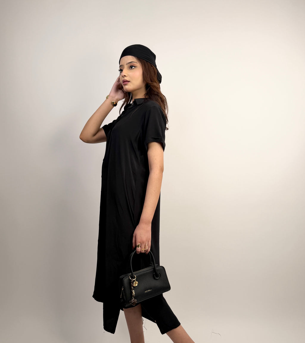 BUTTON-UP DRESS