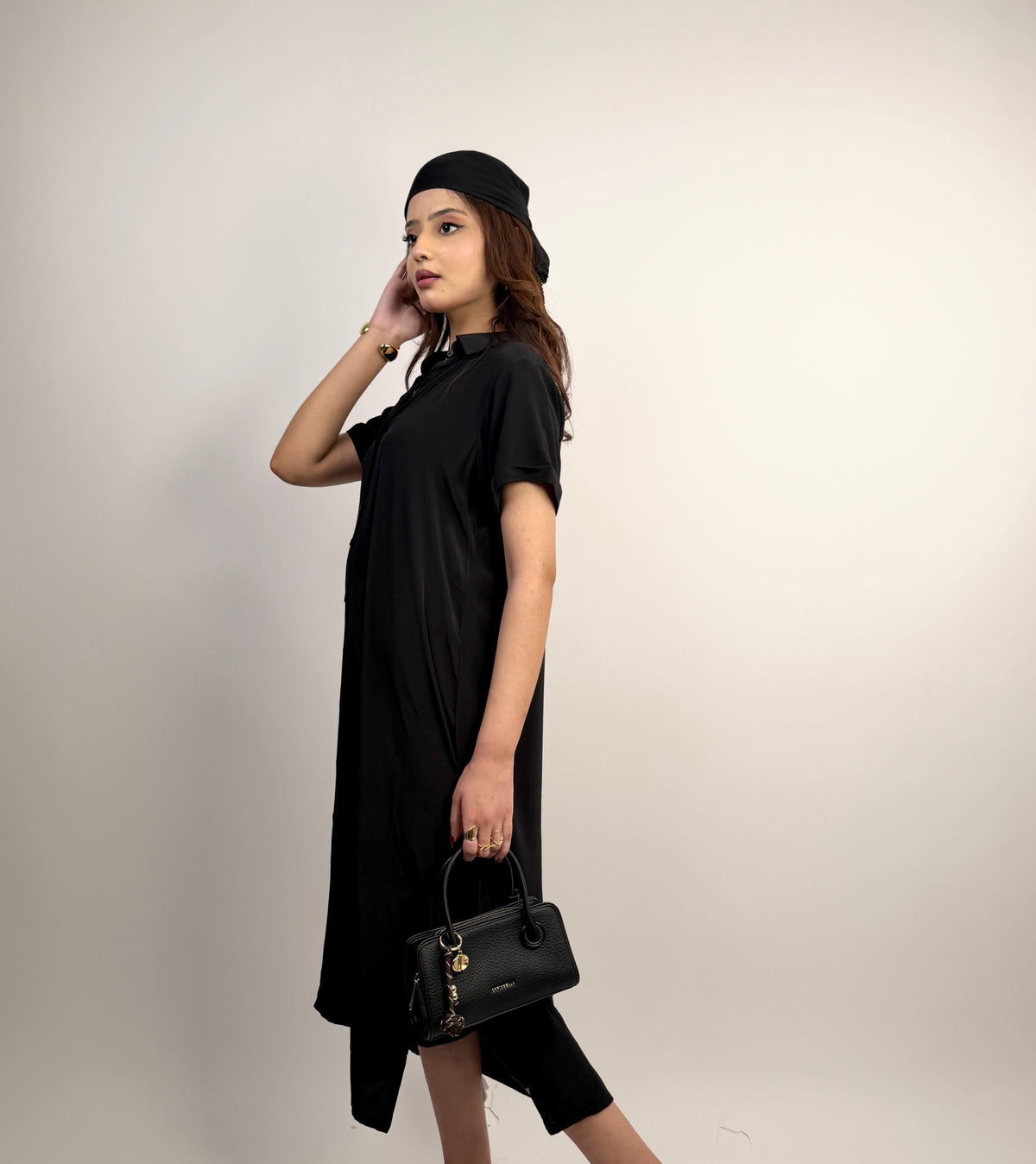BUTTON-UP DRESS