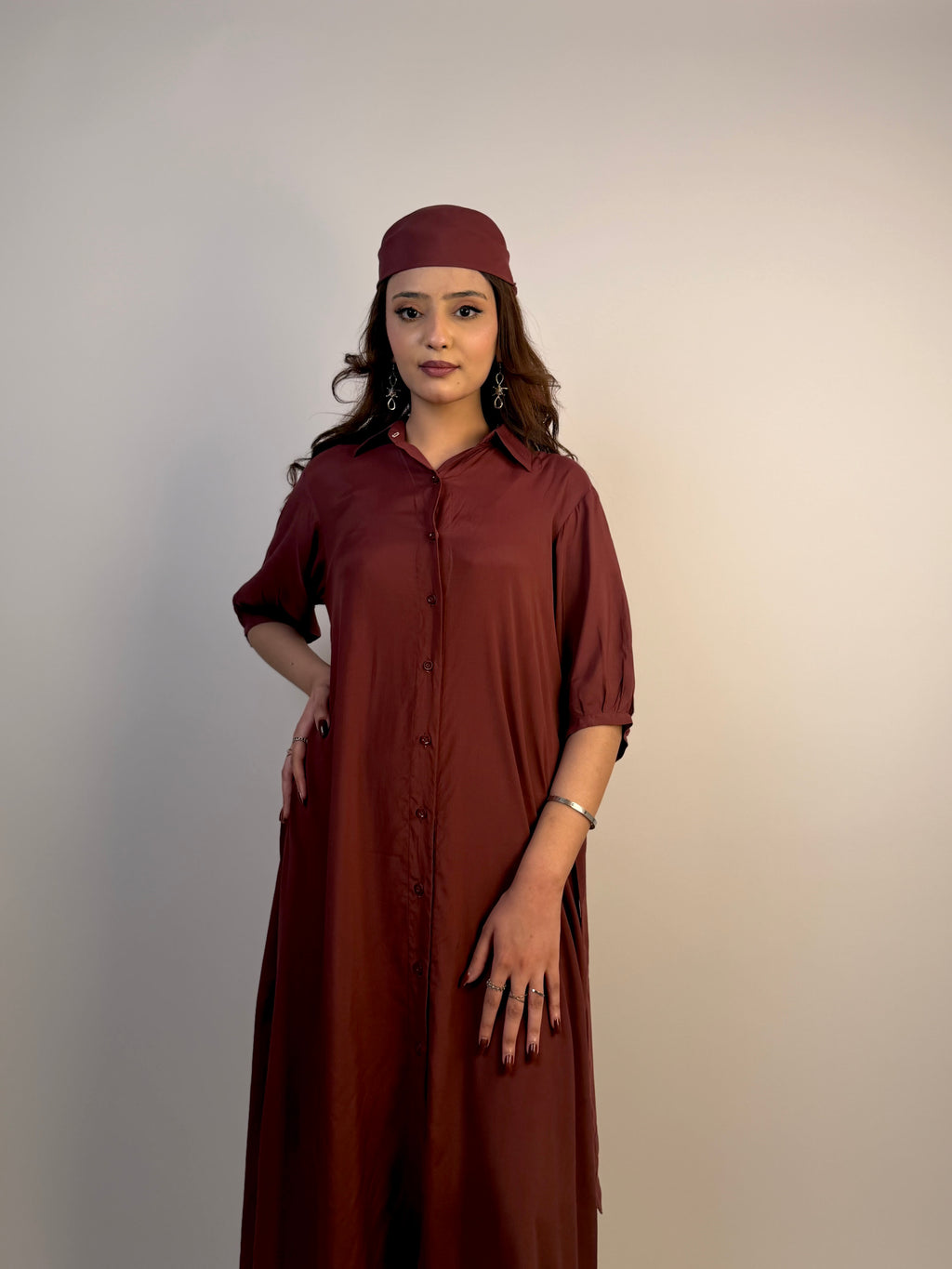 BUTTON-UP DRESS