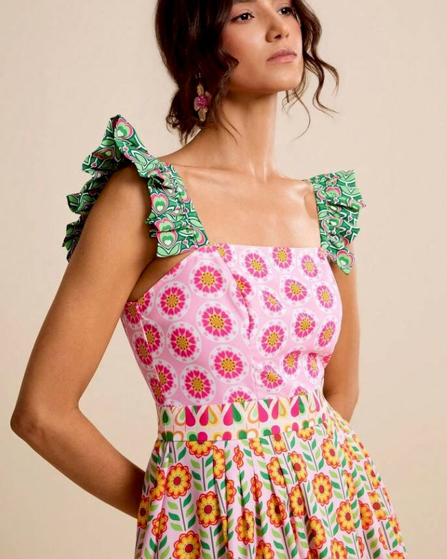 Floral Fit & Flare Dress