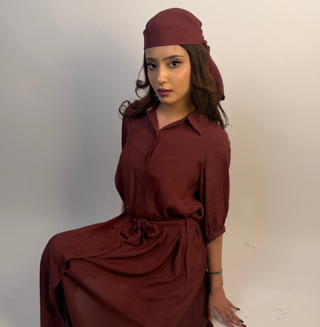 BUTTON-UP DRESS