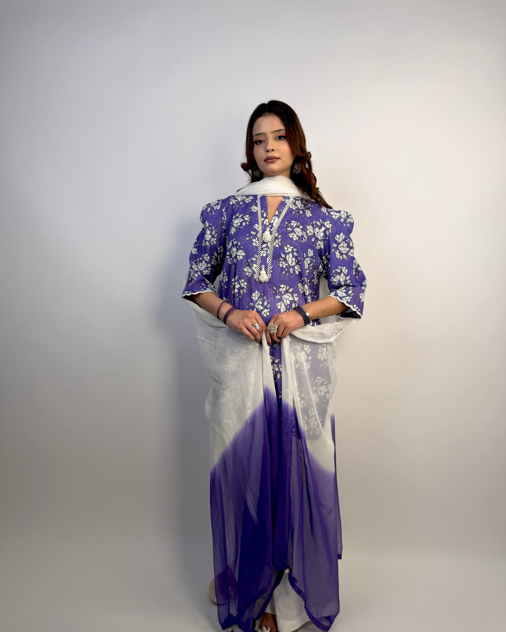 3 PIECE PRINTED SUIT