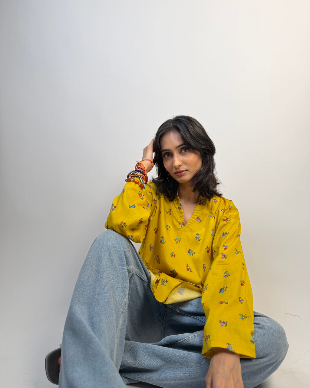 1 PIECE PRINTED KURTI