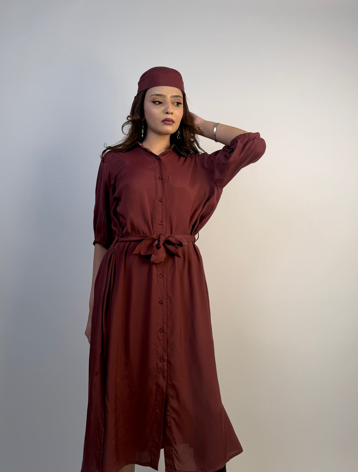 BUTTON-UP DRESS