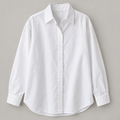 WHITE BUTTON-DOWN SHIRT